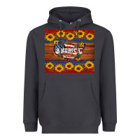 Smoke usa map Heavyweight Hoodie - Artiststas