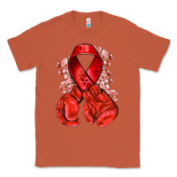 Copper Red ribbon with boxing gloves Classic Tee - NancyCooperArtShop