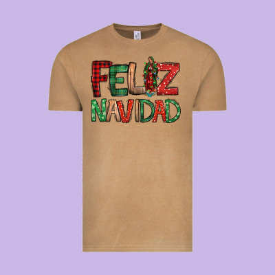 Feliz Navidad Our Lady Of Guadalupe Christmas Vintage Tee Designed By Jasminsmagicworld