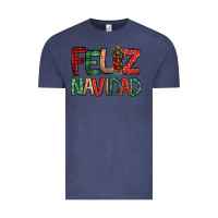 Vintage Denim Feliz Navidad our lady of Guadalupe Christmas Vintage Tee - Jasminsmagicworld