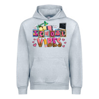 Heather Grey school vibes Urban Hoodie - AdoDesignShop