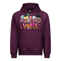 Mauve Wine school vibes Urban Hoodie - AdoDesignShop
