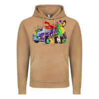 Vintage Camel mardi gras gnome on the truck Vintage Hoodie - CowGirlArtShop