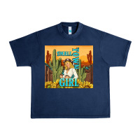Navy small town girl Urban Heavy Tee - TumblerDesignByShophia