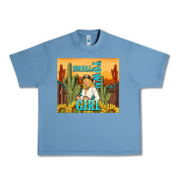 Pebble Blue small town girl Urban Heavy Tee - TumblerDesignByShophia