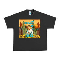 Pigment Black small town girl Urban Heavy Tee - TumblerDesignByShophia