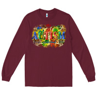 Burgundy Autism accept understand love Long Sleeve Tee - CowGirlArtShop