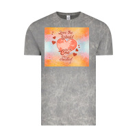 Cloud Rock love the world like the one Vintage Tee - TumblerDesignByShophia