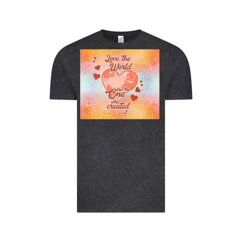 Love The World Like The One Vintage Tee by TumblerDesignByShophia | Teevron