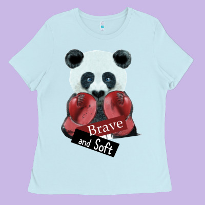 The Winner, Brave And Soft Ladies Tee Designed By Bettercallsaul