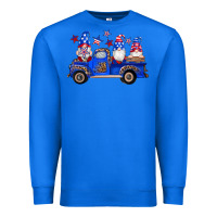 True Royal american flag gnomes truck Premium Sweatshirt - Artiststas