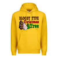 Lemon Bloody Type Christmas Tree Premium Hoodie - FaDigitalArtStudio