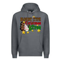 Rock Bloody Type Christmas Tree Premium Hoodie - FaDigitalArtStudio