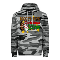 Slate Camo Bloody Type Christmas Tree Premium Hoodie - FaDigitalArtStudio