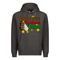 Smoke Bloody Type Christmas Tree Premium Hoodie - FaDigitalArtStudio