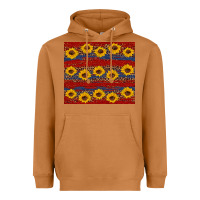 Meerkat usa and sunflower pattern Heavyweight Hoodie - Artiststas