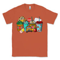 Copper school bus driver coffee cups Classic Tee - NancyCooperArtShop