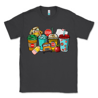Smoke school bus driver coffee cups Classic Tee - NancyCooperArtShop