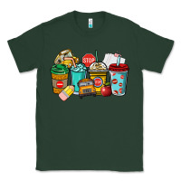 Sports Green school bus driver coffee cups Classic Tee - NancyCooperArtShop