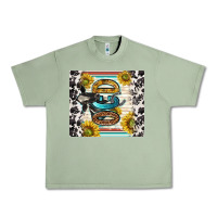Oil Green ocd with cow Urban Heavy Tee - TumblerDesignByShophia