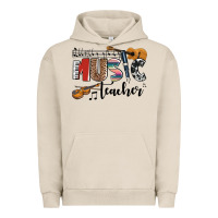 Pigment French Oak music teacher Urban Hoodie - AdoDesignShop