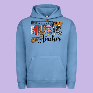 Music Teacher Urban Hoodie Designed By Adodesignshop