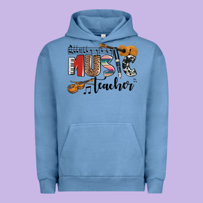 Music Teacher Urban Hoodie Designed By Adodesignshop