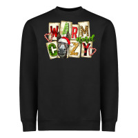 Black warm and cozy donkey Heavyweight Sweatshirt - FaDigitalArtStudio