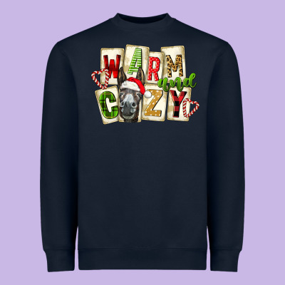 Warm And Cozy Donkey Heavyweight Sweatshirt Designed By Fadigitalartstudio
