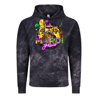Cloud Black mardi gras gamer Vintage Hoodie - CowGirlArtShop