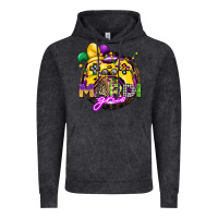 Vintage Black mardi gras gamer Vintage Hoodie - CowGirlArtShop