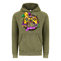 Vintage Olive mardi gras gamer Vintage Hoodie - CowGirlArtShop