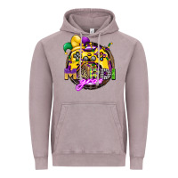 Vintage Zinc mardi gras gamer Vintage Hoodie - CowGirlArtShop