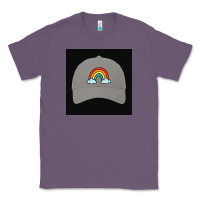 Lavender capt america Classic Tee - Rosma
