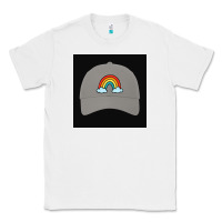 White capt america Classic Tee - Rosma