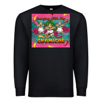 Black mexican hanging with my gnomigos Premium Sweatshirt - Artiststas