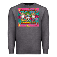 Charcoal Heather mexican hanging with my gnomigos Premium Sweatshirt - Artiststas
