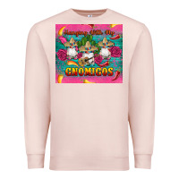 Pale Pink mexican hanging with my gnomigos Premium Sweatshirt - Artiststas