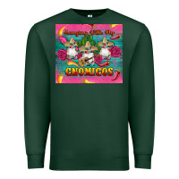Sports Green mexican hanging with my gnomigos Premium Sweatshirt - Artiststas