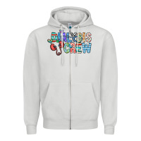 Dove Grey dialysis crew Zipper Hoodie - CowhideDigitalArt