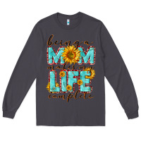 Smoke Being a Mom makes my life complete Mother's Day Long Sleeve Tee - CowGirlArtShop