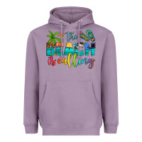 Lavender the beach is calling Heavyweight Hoodie - Artiststas