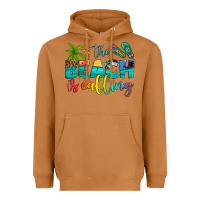 Meerkat the beach is calling Heavyweight Hoodie - Artiststas