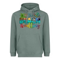 Sage the beach is calling Heavyweight Hoodie - Artiststas