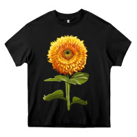 Black Gummy Bear Sunflower Heavy Core Tee - LillyAllenDesigns