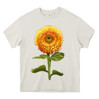 Cream Gummy Bear Sunflower Heavy Core Tee - LillyAllenDesigns