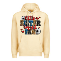 Pina Colada little sister biggest fan soccer Premium Hoodie - Jasminsmagicworld