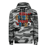 Slate Camo little sister biggest fan soccer Premium Hoodie - Jasminsmagicworld
