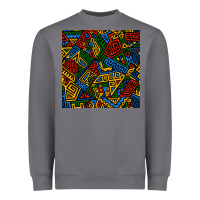 Storm african geometric seamless pattern Heavyweight Sweatshirt - BundleAndBundleShop