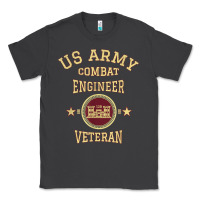 Smoke US Army Combat Engineer Combat Engineer Veteran Gift Classic Tee - minhPixels